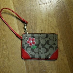 Coach wristlet